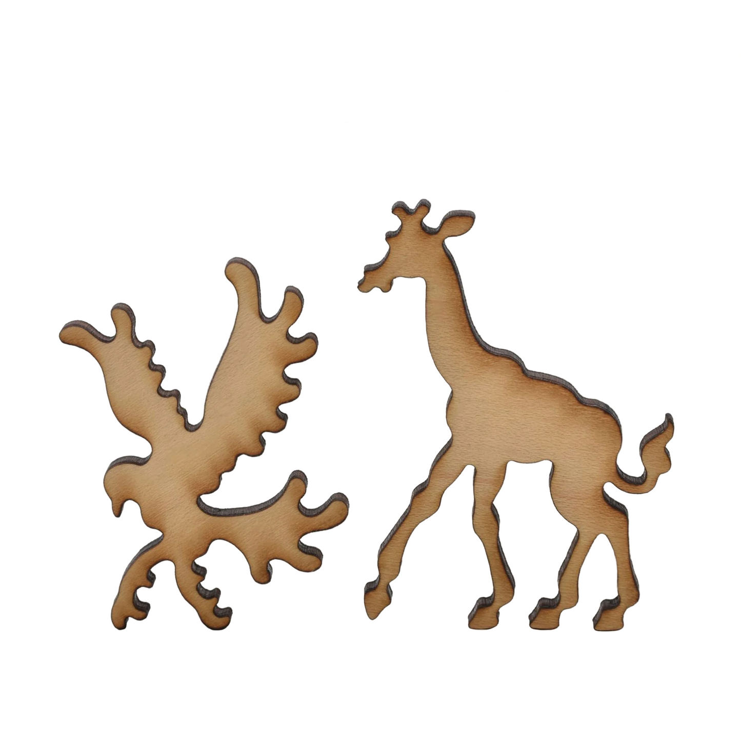 THE LION AND THE BIRD WOOD PUZZLE