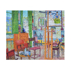 FRIDA KALHO'S STUDIO WOOD PUZZLE