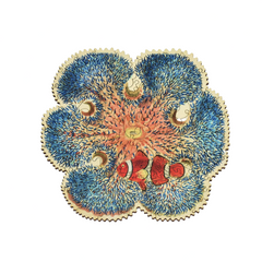 BARRIER REEF ANEMONE WOOD PUZZLE