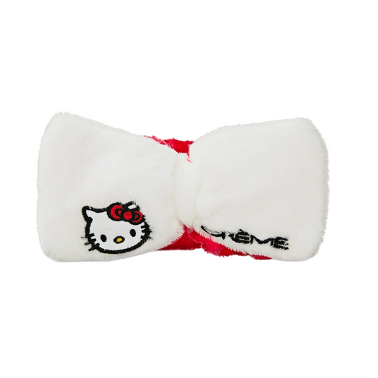 THE CREME X HELLO KITTY PLUSH SPA HEADBAND