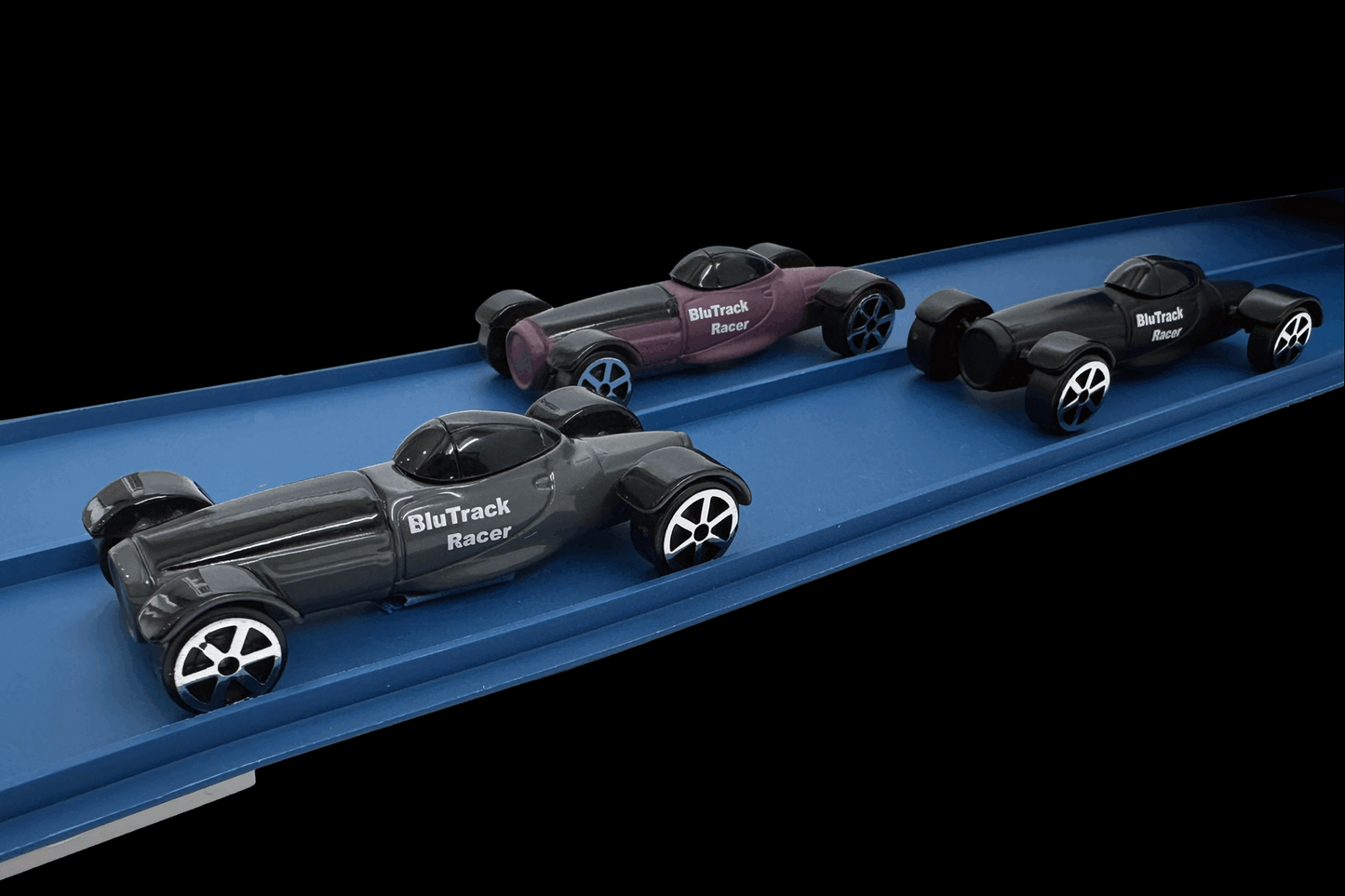 BLU TRACK RACE CAR PACK OF THREE