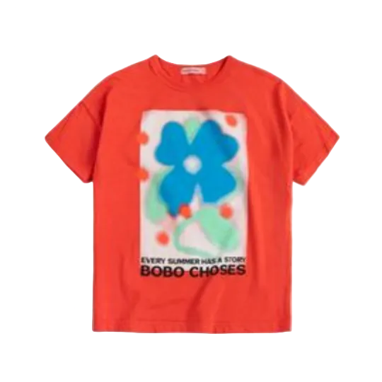 SUMMER STORY RED T SHIRT