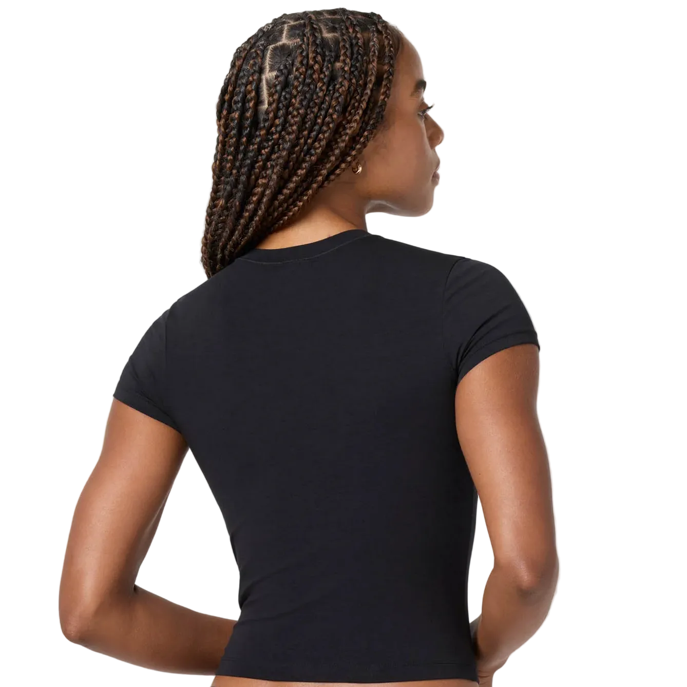 SOFTIE COTTON TEE - BLACK