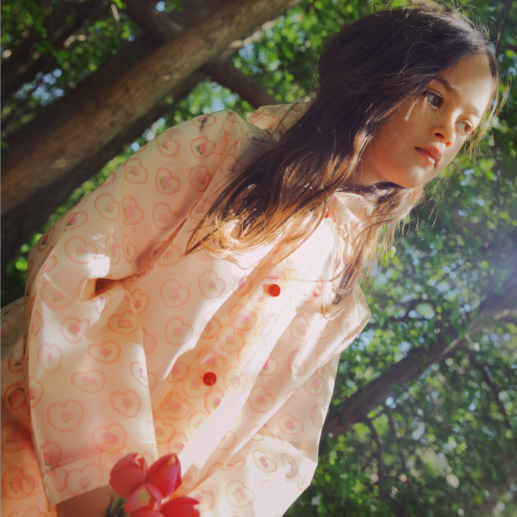 IRIS RAINCOAT - ROSY HEART