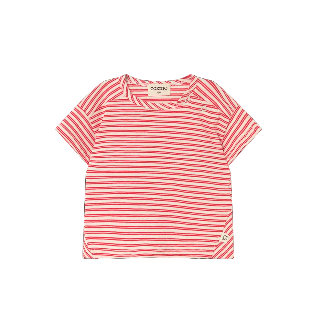 ALAN STRIPED SLUB BABY T SHIRT