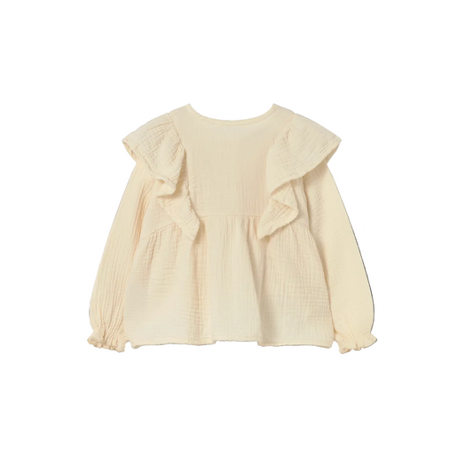 BLOOM BABY ECRU BABY BLOUSE