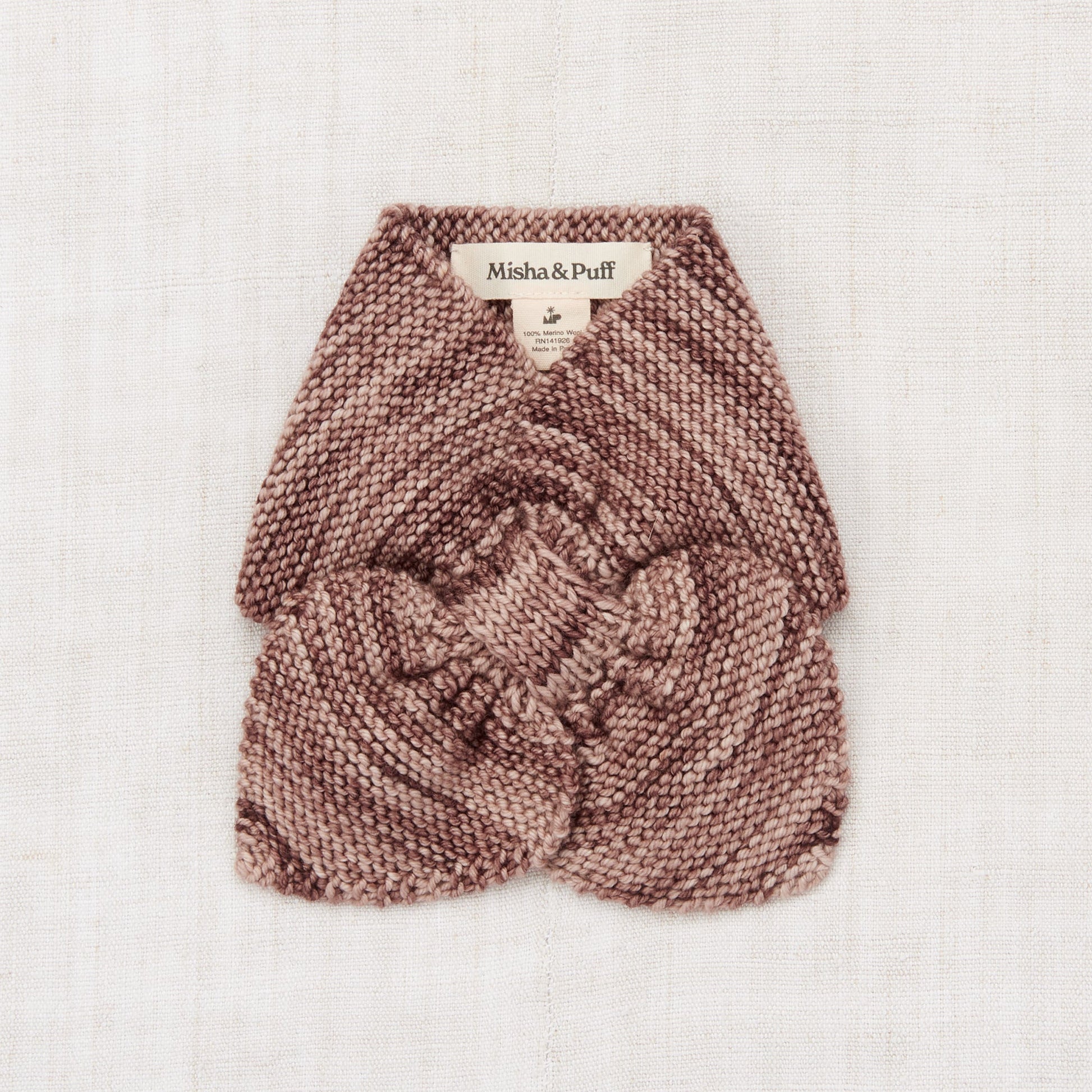 Misha and Puff Sleding Scarf Affogato