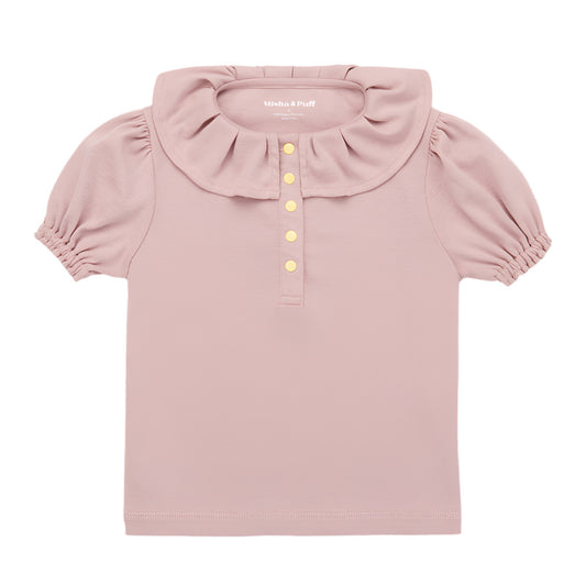 ULLA TEE - PLUM PETAL