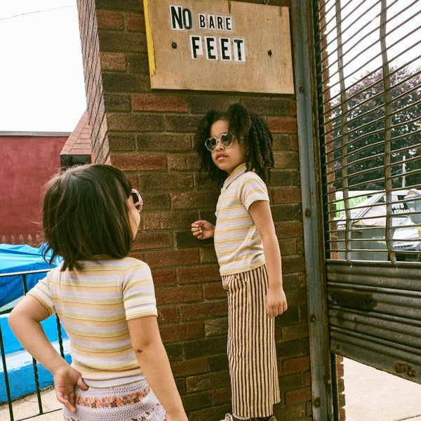 REC TEE - MIST AVENUE STRIPE