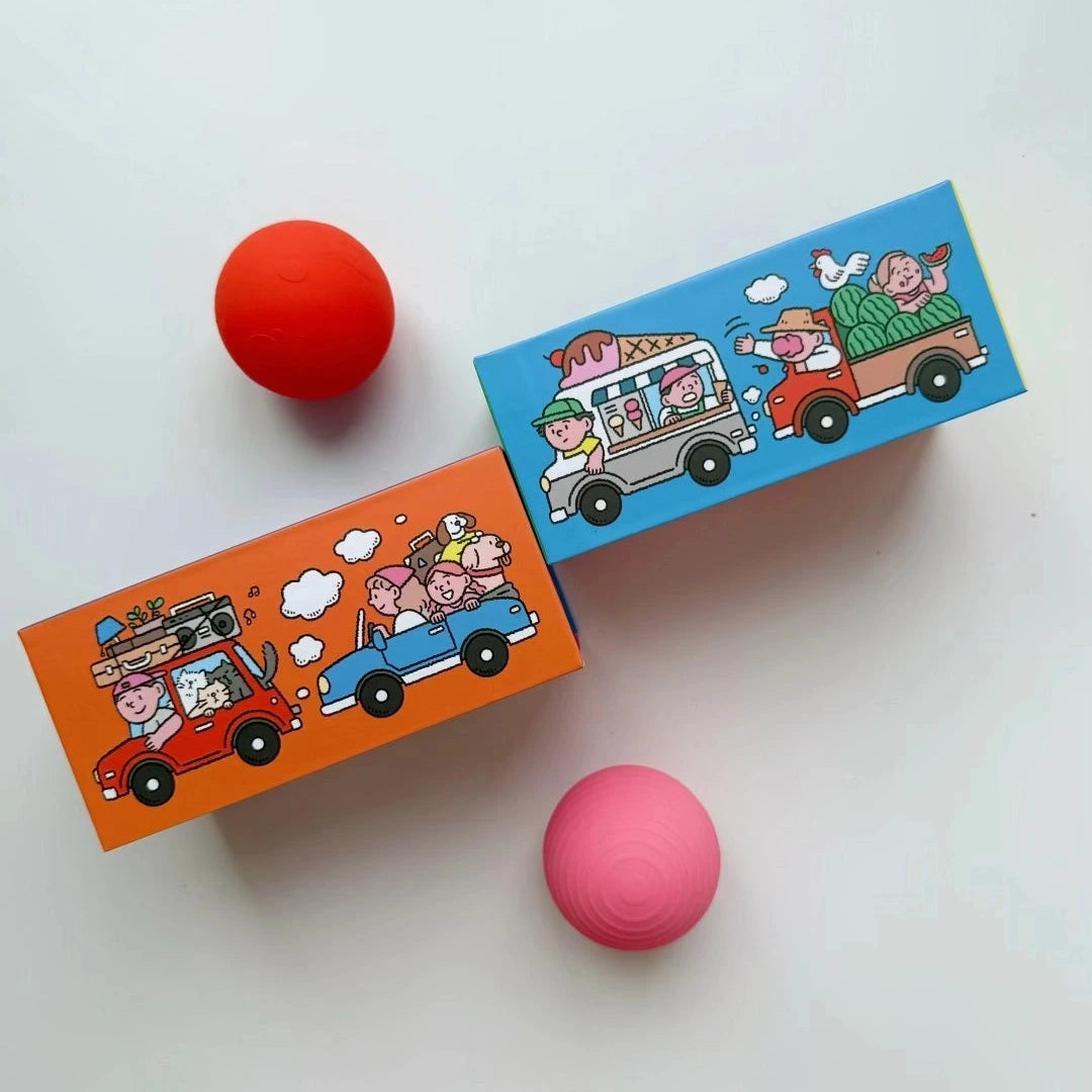 B IS FOR BALL® X SUNDAE BATH, TEETH & SENSORY CAR TOY SET