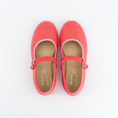 BALLERINA SHOES - CORAL