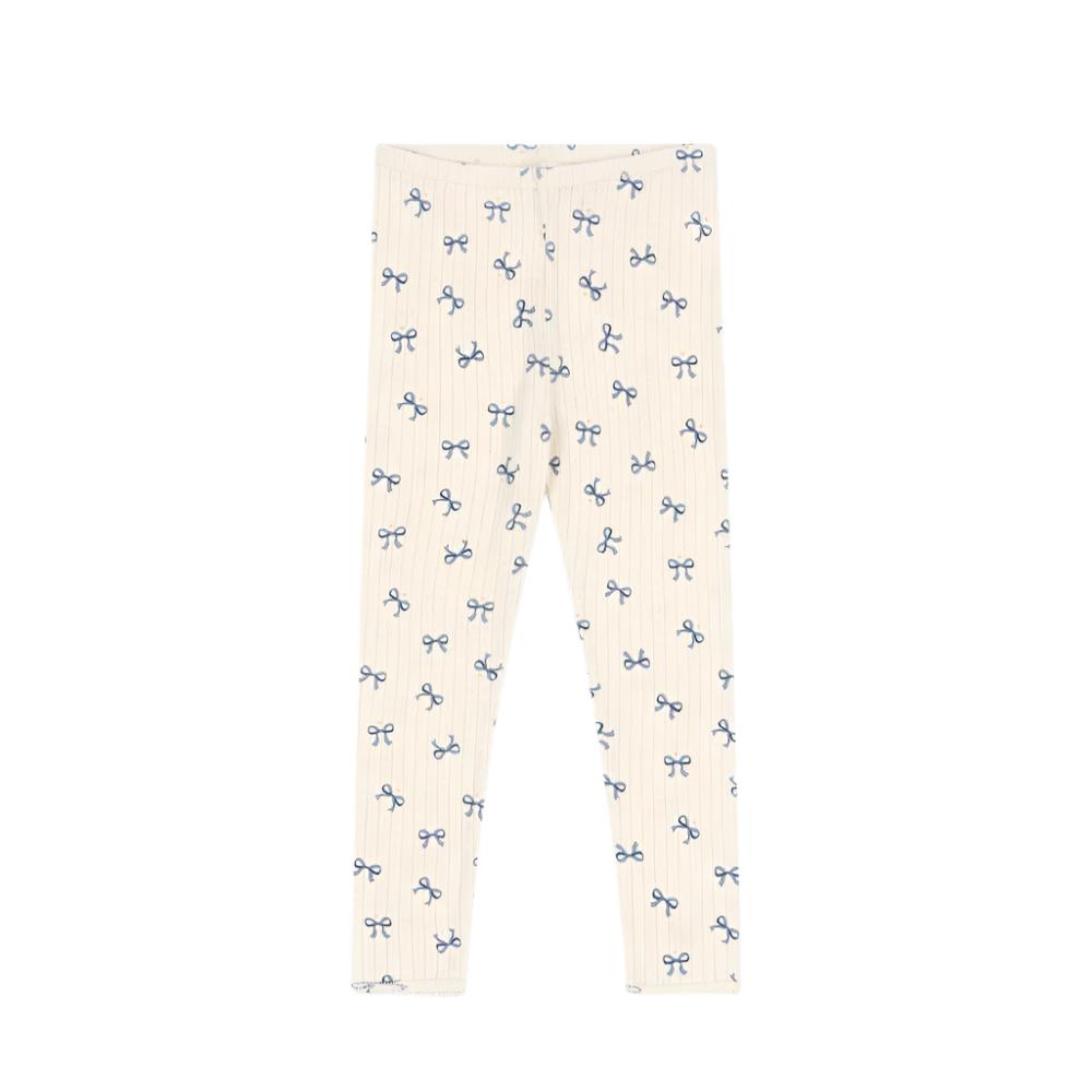 MINNIE GOTS PANTS - BOW BLEU