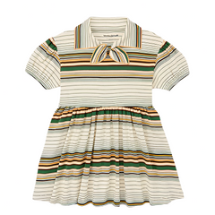 JUNIOR SCOUT DRESS - LAWN PATIO STRIPES
