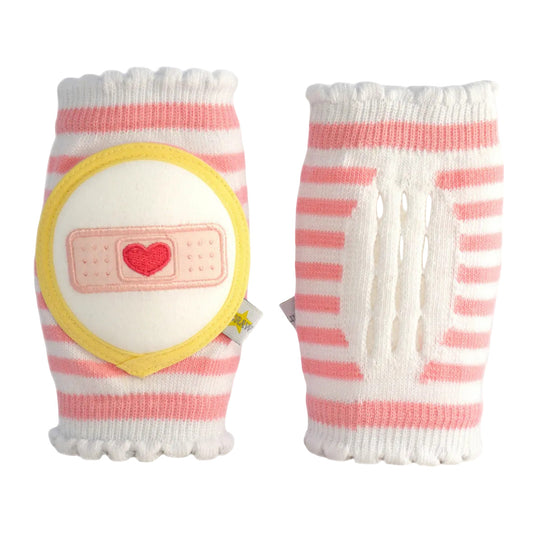 CRAWLINGS KNEE PADS - PINK BANDAGE