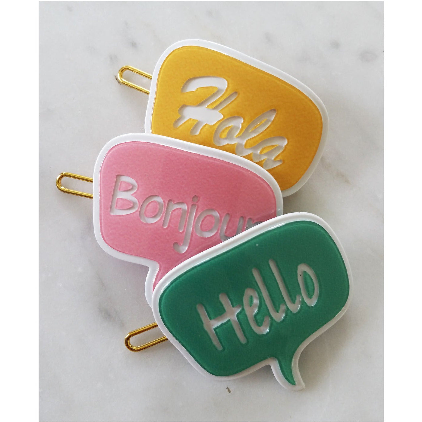 BUBBLE TALK HOLA HAIRPIN