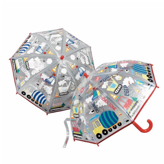 CONSTRUCTION COLOR CHANGING UMBRELLA