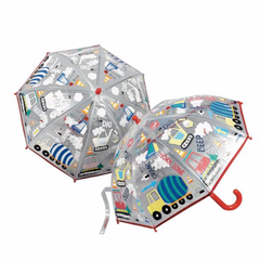 CONSTRUCTION COLOR CHANGING UMBRELLA