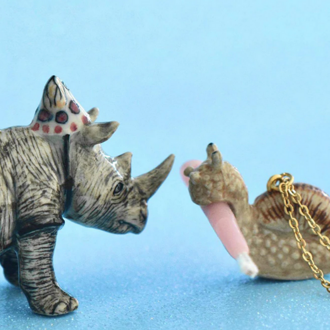 RHINO CAKE TOPPER