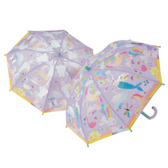 RAINBOW UNICORN COLOR CHANGING UMBRELLA