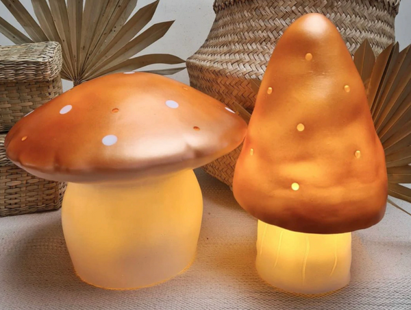 COPPER TOADSTOOL LAMP - SMALL