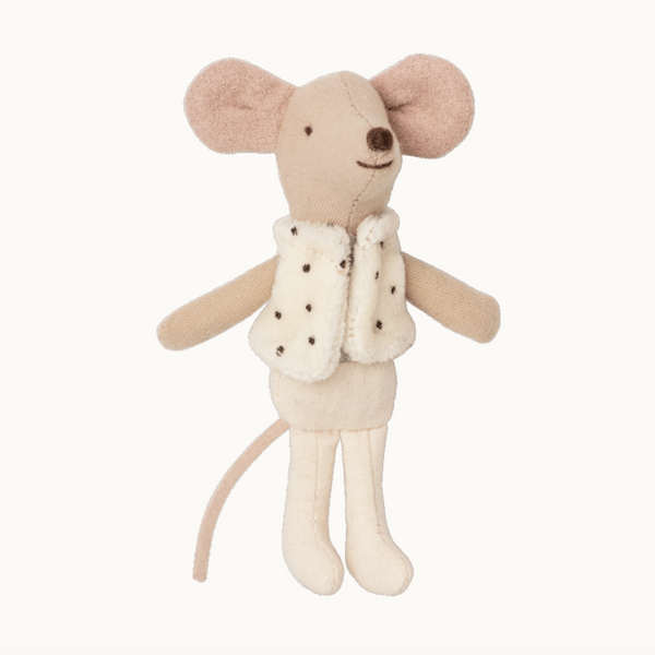 MAILEG LITTLE BROTHER DANCER MOUSE IN MATCHBOX