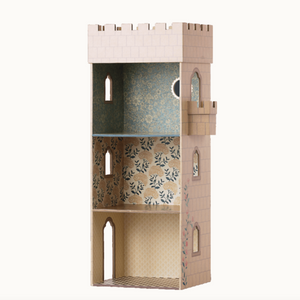 MAILEG MOUSE CASTLE WITH MIRROR TOWER
