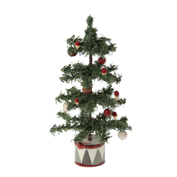 MAILEG CHRISTMAS TREE SMALL GREEN - MOUSE