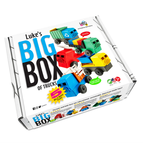 LUKE'S TOY FACTORY - BIG BOX OF TRUCKS