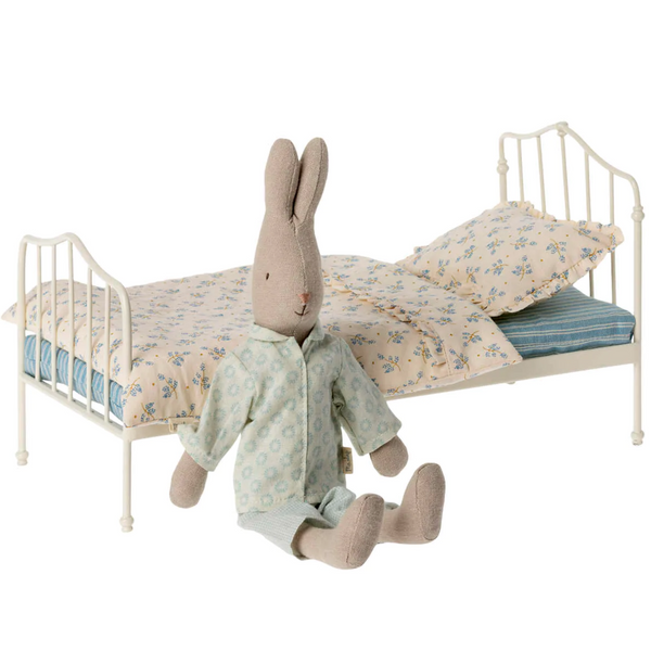 MAILEG MINATURE MOUSE BED - BLUE