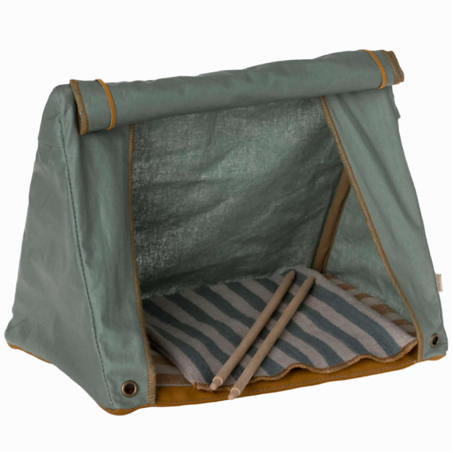 MAILEG MOUSE HAPPY CAMPER TENT - GREEN