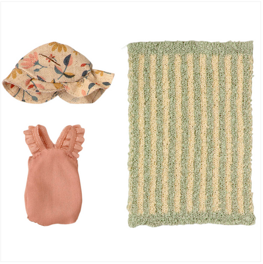 CABINE DE PLAGE SWIMSUIT SET BEACH MOUSE  - BIG SISTER