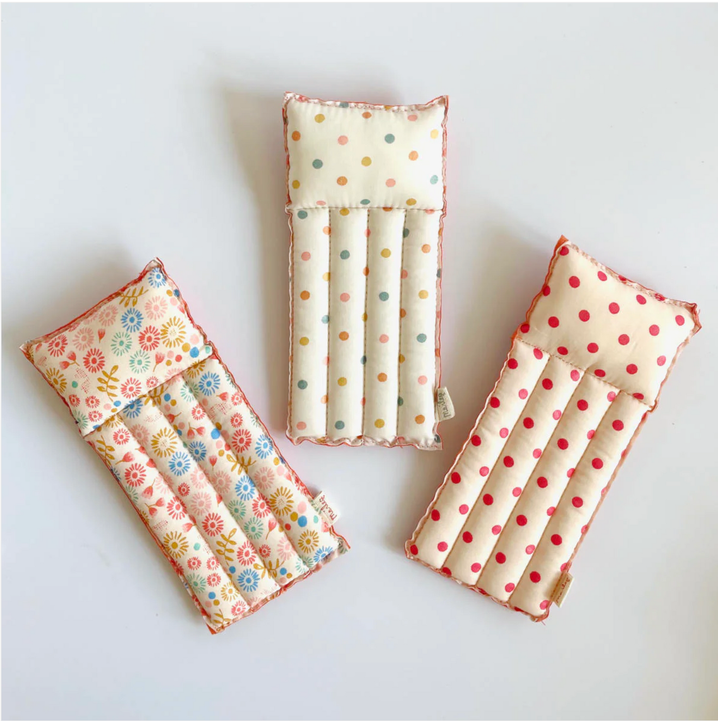 MAILEG MOUSE AIR MATTRESS - RED DOT