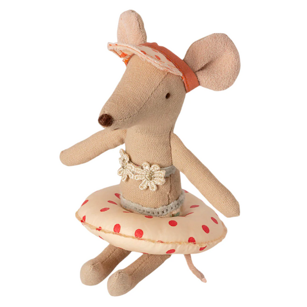 MAILEG MOUSE FLOAT - RED DOT