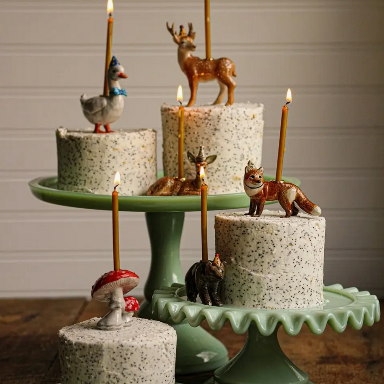 BLUE GOOSE CAKE TOPPER