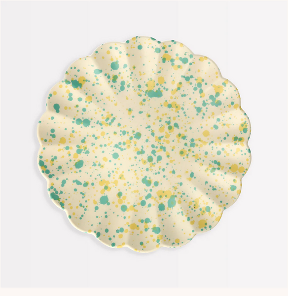 SPECKLED PLATE SET OF SIX